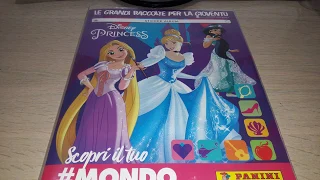 Panini 2018 COMPLETE Disney Princess Born to Explore sticker album review.