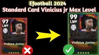 How to  train Vinicius jr In Efootball 2024|Vinicius jr   Efootball 2024