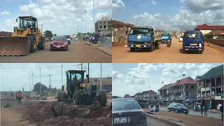 26Th October 2022: Kumasi Tanoso - Abuakwa Road Construction Project Update in Ghana.