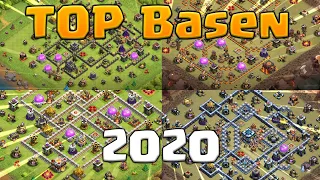 TOP Basen von RH 9 - 13 + LINK | Gegen Blitzzauber | Clash of Clans [deutsch]