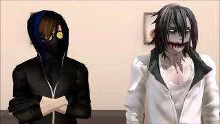 [MMD] (Creepypasta) Jeff And Toby Prank Laughing Jack