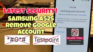 Game Over! Final Security! Samsung A52S 5G (SM-A528B), Remove Google Account, Bypass FRP.
