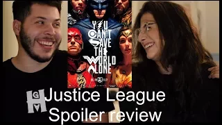 Justice league movie review + discussion!! (Spoilers)