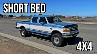 My New 1996 F250 7.3 OBS CCSB Walk Around