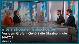 internationaler frühschoppen: Vor dem Gipfel - Gehört die Ukraine in die NATO?