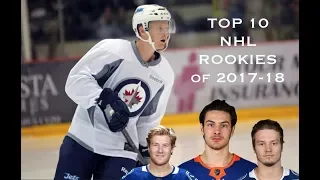 Top 10 NHL Rookies of 2017-18
