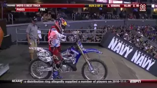 Special Flip -Tom Pages- X Games Moto X Best Trick 2012