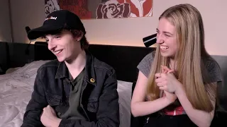 Calpurnia interview - Finn Wolfhard & Ayla Tesler-Mabe (part 1)