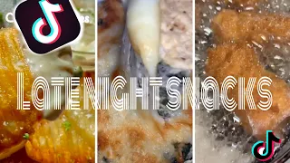 TIKTOK LATE NIGHT SNACKS COMPILATION!!