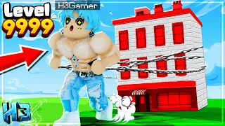 Mình Tập Luyện!! Trở Thành Người KHỎE MẠNH NHẤT Trong Strongman Simulator 💪 | Roblox