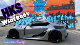 HKS WIDEBODY INSTALL ON A90 SUPRA (PART 3) IT"S DONE!