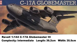 Revell 1:144 C-17A Globemaster III Kit Review