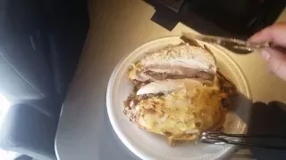 Whole Chicken in RoadPro 12 Volt Portable Stove