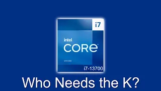 I7 13700 CPU Review