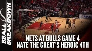 How @Nate_Robinson Saved The Bulls In The 4th: Game 4 Nets at Bulls 2013 NBA Playoffs