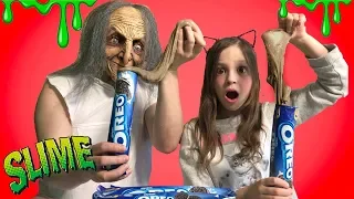 не выбирай ОРЕО СЛАЙМ ЧЕЛЛЕНДЖ лизун из случайных ингредиентов /Wrong Oreo SLIME CHALLENGE / АЛЬКА