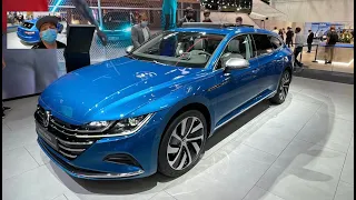 VOLKSWAGEN VW ARTEON E-HYBRID SHOOTING BRAKE ELEGANCE VARIANT COMBI 2022 WALKAROUND AND INTERIOR