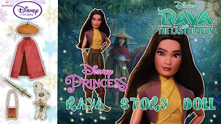 Disney Princess Story Doll Raya and the Last Dragon Raya Doll review for Disney Adults