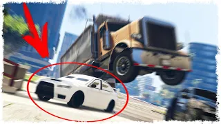 СМЕРТЕЛЬНАЯ АВТОКОЛОННА В GTA ONLINE!!!