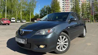 Mazda 3 2008 год, 172000 км. Замер толщины ЛКП.