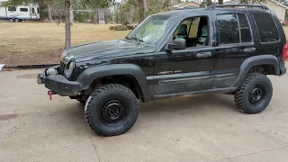 JEEP LIBERTY OME 3 INCH LIFT KIT HOW TO