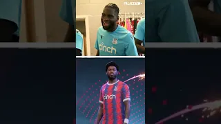 CRYSTAL PALACE SQUAD REACT TO THEIR FIFA 23 GAME FACES