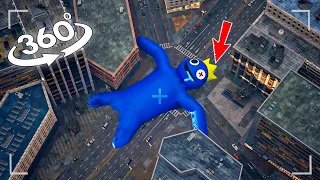 360° GIANT Blue found downtown! Rainbow Friends VR
