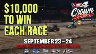 COMING SEPT. 23 - 24 | 4-CROWN NATIONALS