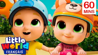 Nico et Nina jouent sans danger | | Comptines pour les tout-petits | Little World Français