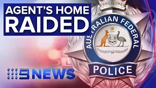 Federal Police raid home of intelligence officer in Canberra | Nine News Australia