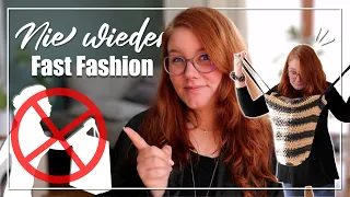 KAUFE ICH NICHT MEHR CHALLENGE | Nie wieder fast Fashion kaufen