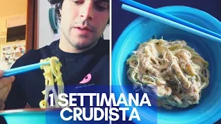 Una settimana di dieta crudista - Guglielmo Scilla