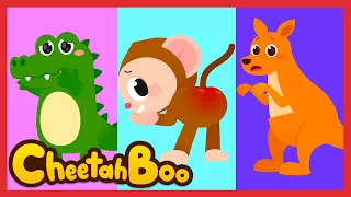 🐵 Monkey-ki-ki ❗ Fun and Joyful Monkey songs | Nursery rhymes | Kids song | #cheetahboo