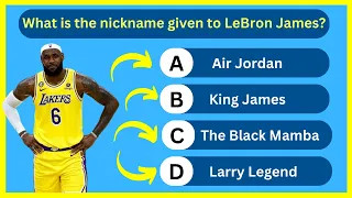 LeBron James Quiz | NBA Questions