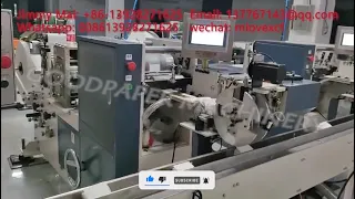 High speed pocket tissue production line full automatic handkerchief converter