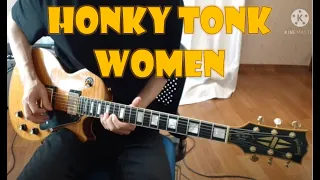 The Rolling Stones - Honky Tonk Women (Guitar Cover, Standard Tuning)