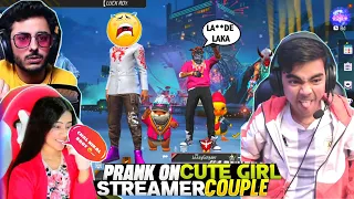 ANGRY YOUTUBER PRANK ON CUTE GF BF STREAMER😱 THEY KICK ME FROM GROUP😬