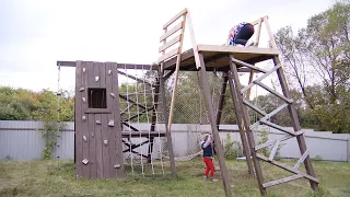 Семья из Тамбовской области изготавливает детские игровые комплексы по уникальным эскизам