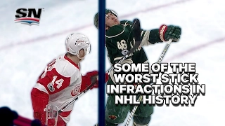 Five of the worst stick incidents in NHL history