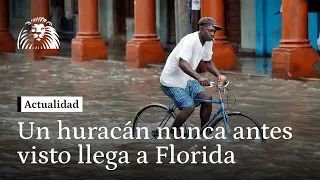 El huracán Idalia deja sus primeros daños en Cuba y Florida se prepara: "Nadie ha visto algo así''