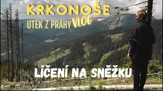 líčím se na Sněžku/útěk do hor/KRKONOŠE/Top místa