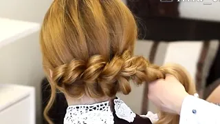 17 Причесок в Школу на Последний Звонок. Prom Hairstyles