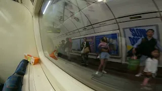 Northern Line 1995 stock ride Bank to King Cross St Pancreas 06/08/2023