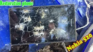 Restoration old damaged Microsoft phones | Restoration Nokia 520