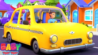 Wheels On The Taxi Fun Vehicles & Nursery Rhyme for Children