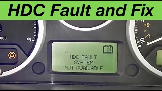 HDC Fault and Fix Land Rover Discovery 3 & 4
