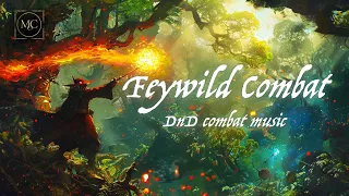 Feywild Combat - 1 hour dark fantasy battle music for DnD/TTRPG/ambience