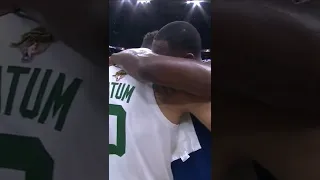 RESPECT - Draymond Green & Jayson Tatum share a moment after hard fought #NBAFinals | #Shorts