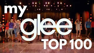 my top 100 glee songs