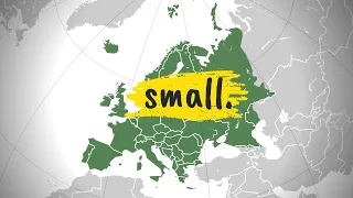 Europe's True Size (Is Smaller Than You Might Think)
